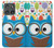 S2521 可愛いオタクフクロウ漫画 Cute Nerd Owl Cartoon Motorola Edge (2025) バックケース、フリップケース・カバー