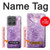 S2690 アメジスト結晶グラフィックプリント Amethyst Crystals Graphic Printed Motorola Edge (2025) バックケース、フリップケース・カバー