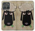 S2826 眠えない黒い羊 Cute Cartoon Unsleep Black Sheep Motorola Edge (2025) バックケース、フリップケース・カバー
