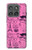 S2885 パリピンク Paris Pink Motorola Edge (2025) バックケース、フリップケース・カバー