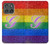 S2899 レインボーLGBTゲイプライド旗 Rainbow LGBT Gay Pride Flag Motorola Edge (2025) バックケース、フリップケース・カバー