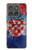 S3313 クロアチアflag Vintage Football Graphic Croatia Flag Vintage Football Graphic Motorola Edge (2025) バックケース、フリップケース・カバー