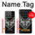 S3363 黒バンダナ Bandana Black Pattern Motorola Edge (2025) バックケース、フリップケース・カバー