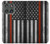 S3472 消防士細い赤線旗 Firefighter Thin Red Line Flag Motorola Edge (2025) バックケース、フリップケース・カバー