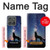 S3555 狼 Wolf Howling Million Star Motorola Edge (2025) バックケース、フリップケース・カバー