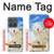 S3794 北極シロクマはシールに恋するペイント Arctic Polar Bear and Seal Paint Motorola Edge (2025) バックケース、フリップケース・カバー