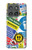 S3960 安全標識ステッカー コラージュ Safety Signs Sticker Collage Motorola Edge (2025) バックケース、フリップケース・カバー