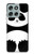 S2085 パンダミニマリスト Panda Minimalist Motorola Moto G56 バックケース、フリップケース・カバー