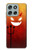 S2454 可愛い赤い小悪魔漫画 Red Cute Little Devil Cartoon Motorola Moto G56 バックケース、フリップケース・カバー