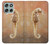 S2674 タツノオトシゴスケルトン化石 Seahorse Skeleton Fossil Motorola Moto G56 バックケース、フリップケース・カバー