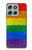S2683 レインボーフラッグ プライド旗 Rainbow LGBT Pride Flag Motorola Moto G56 バックケース、フリップケース・カバー