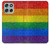 S2683 レインボーフラッグ プライド旗 Rainbow LGBT Pride Flag Motorola Moto G56 バックケース、フリップケース・カバー