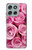 S2943 ピンクローズ Pink Rose Motorola Moto G56 バックケース、フリップケース・カバー