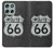 S3207 ルート66サイン Route 66 Sign Motorola Moto G56 バックケース、フリップケース・カバー