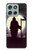 S3262 恐るべき 夜の月 墓地 Grim Reaper Night Moon Cemetery Motorola Moto G56 バックケース、フリップケース・カバー