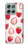 S3481 イチゴ Strawberry Motorola Moto G56 バックケース、フリップケース・カバー