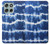 S3671 ブルータイダイ Blue Tie Dye Motorola Moto G56 バックケース、フリップケース・カバー