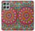 S3694 ヒッピーアートパターン Hippie Art Pattern Motorola Moto G56 バックケース、フリップケース・カバー