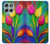 S3926 カラフルなチューリップの油絵 Colorful Tulip Oil Painting Motorola Moto G56 バックケース、フリップケース・カバー