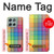 S3942 LGBTQ レインボーチェック柄タータンチェック LGBTQ Rainbow Plaid Tartan Motorola Moto G56 バックケース、フリップケース・カバー