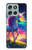 S3977 カラフルなユニコーン Colorful Unicorn Motorola Moto G56 バックケース、フリップケース・カバー