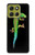 S0125 緑ヤモリ Green Madagascan Gecko Motorola Moto G86 バックケース、フリップケース・カバー