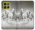 S0933 白馬 White Horses Motorola Moto G86 バックケース、フリップケース・カバー