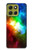 S2312 カラフル 虹 宇宙 銀河 Colorful Rainbow Space Galaxy Motorola Moto G86 バックケース、フリップケース・カバー