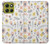S2354 パステルの花のパターン Pastel Flowers Pattern Motorola Moto G86 バックケース、フリップケース・カバー