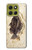 S2562 魚化石 Fossil Fish Motorola Moto G86 バックケース、フリップケース・カバー