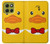 S2760 イエロー アヒル タキシード 漫画 Yellow Duck Tuxedo Cartoon Motorola Moto G86 バックケース、フリップケース・カバー
