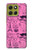 S2885 パリピンク Paris Pink Motorola Moto G86 バックケース、フリップケース・カバー