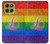 S2900 レインボーLGBTレズビアンプライド旗 Rainbow LGBT Lesbian Pride Flag Motorola Moto G86 バックケース、フリップケース・カバー