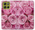 S2943 ピンクローズ Pink Rose Motorola Moto G86 バックケース、フリップケース・カバー