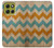 S3033 ヴィヴィッドシェブロングラフィック Vintage Wood Chevron Graphic Printed Motorola Moto G86 バックケース、フリップケース・カバー