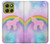 S3070 レインボーユニコーンパステル Rainbow Unicorn Pastel Sky Motorola Moto G86 バックケース、フリップケース・カバー