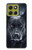 S3168 ドイツのシェパード・ブラック・ドッグ German Shepherd Black Dog Motorola Moto G86 バックケース、フリップケース・カバー