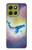 S3802 夢のクジラ パステルファンタジー Dream Whale Pastel Fantasy Motorola Moto G86 バックケース、フリップケース・カバー
