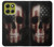 S3850 アメリカの国旗の頭蓋骨 American Flag Skull Motorola Moto G86 バックケース、フリップケース・カバー