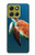 S3899 ウミガメ Sea Turtle Motorola Moto G86 バックケース、フリップケース・カバー