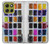 S3956 水彩パレットボックスグラフィック Watercolor Palette Box Graphic Motorola Moto G86 バックケース、フリップケース・カバー