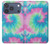 S4033 パステルカラーのタイダイ染め Pastel Color Tie Dye iPhone 17 Pro バックケース、フリップケース・カバー