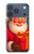 S4046 ハッピーサンタ Happy Santa iPhone 17 Pro, 18 Pro バックケース、フリップケース・カバー