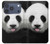 S4049 舌を出した可愛いパンダ Cute Panda Stick Out Tongue iPhone 17 Pro バックケース、フリップケース・カバー