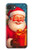 S4046 ハッピーサンタ Happy Santa iPhone 16e, 17e バックケース、フリップケース・カバー