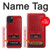S4073 ヴィンテージの赤いカセットプレーヤーのグラフィック Vintage Red Cassette Player Graphic iPhone 15 Plus バックケース、フリップケース・カバー