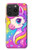 S4057 可愛いユニコーンの漫画 Cute Unicorn Cartoon iPhone 15 Pro バックケース、フリップケース・カバー
