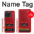 S4073 ヴィンテージの赤いカセットプレーヤーのグラフィック Vintage Red Cassette Player Graphic iPhone 15 Pro バックケース、フリップケース・カバー