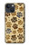 S4032 野生動物の足跡 Wild Animal Paw Foot Print iPhone 14 バックケース、フリップケース・カバー