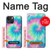 S4033 パステルカラーのタイダイ染め Pastel Color Tie Dye iPhone 14 バックケース、フリップケース・カバー